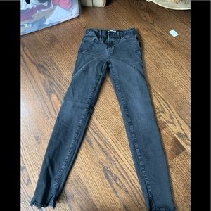 Black skinny jeans